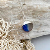 Sea Glass Marble Pendant Necklace