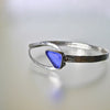 Blue Sea Glass Bracelet