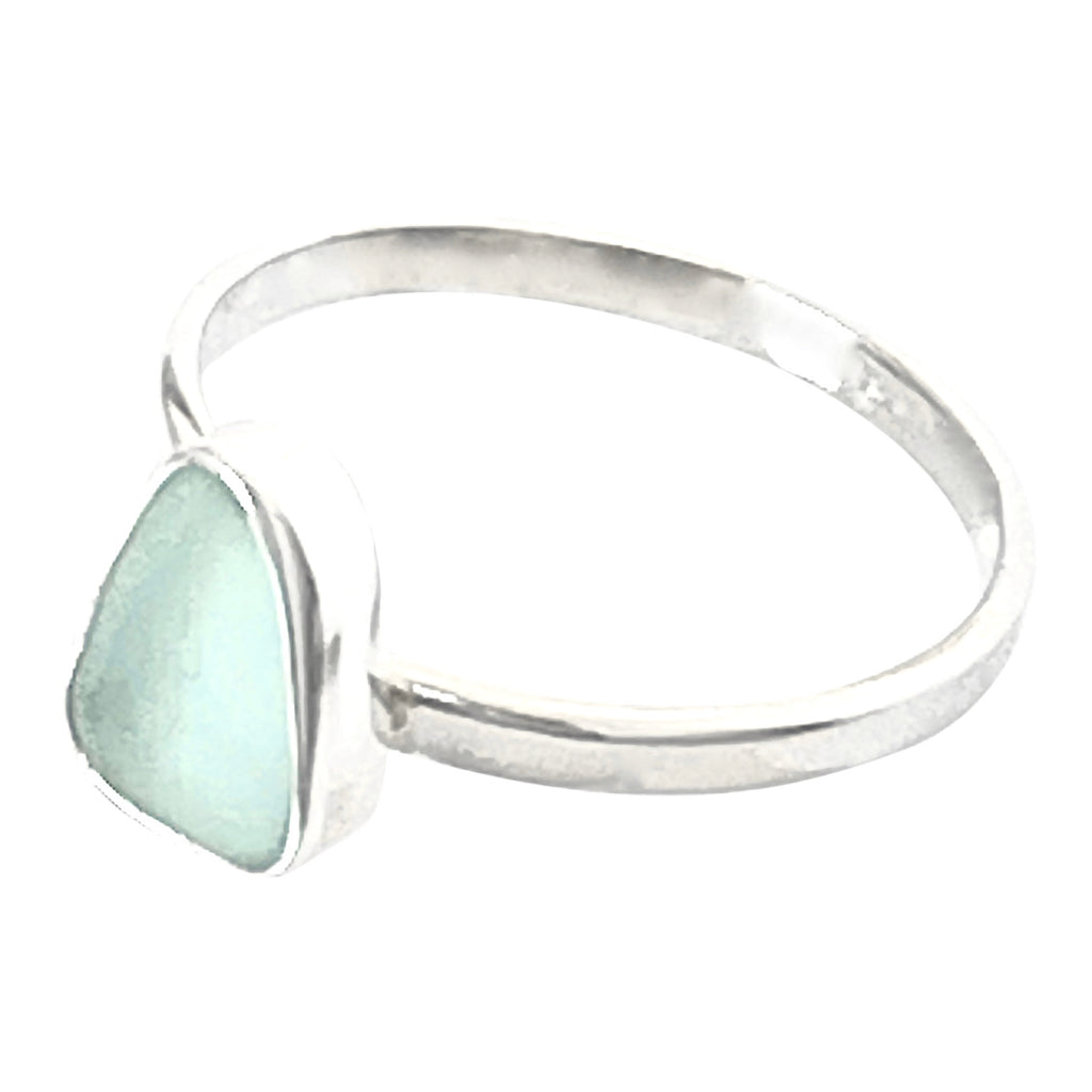 Sea Glass Ring, Adjustable